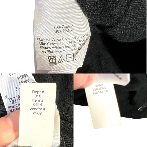 Eddie Bauer Casual Black Hooded Full Zip Up Sweater Jacket Size Large - Picture 5 of 17